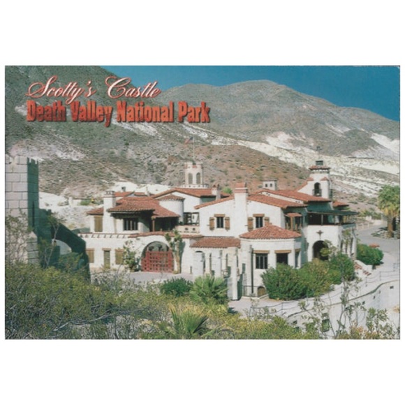 Scotty’s Castle Death Valley National Park Postcard - Picture 1 of 3